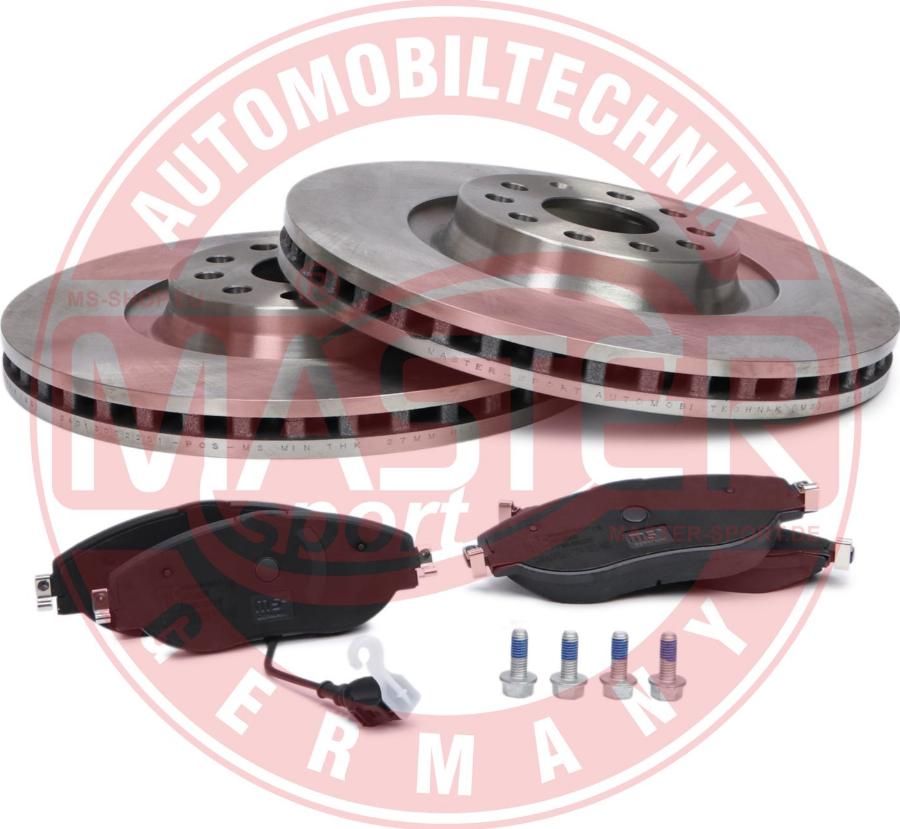 MASTER-SPORT 203002250 - Комплект гальм, дисковий гальмівний механізм autozip.com.ua