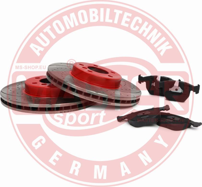 MASTER-SPORT 203021090 - Комплект гальм, дисковий гальмівний механізм autozip.com.ua