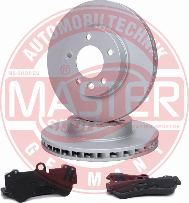 MASTER-SPORT 203201170 - Комплект гальм, дисковий гальмівний механізм autozip.com.ua