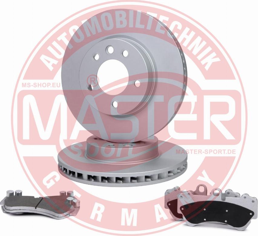 MASTER-SPORT 203201171 - Комплект гальм, дисковий гальмівний механізм autozip.com.ua