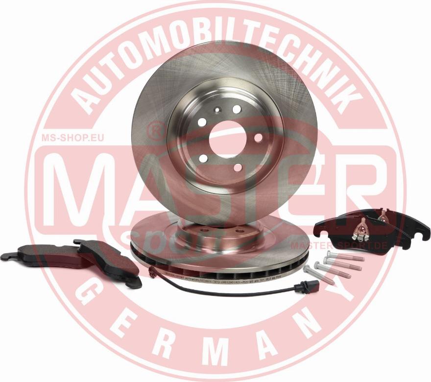 MASTER-SPORT 202901020 - Комплект гальм, дисковий гальмівний механізм autozip.com.ua