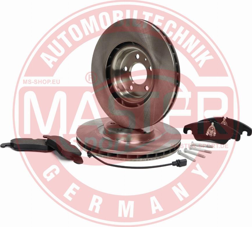 MASTER-SPORT 202901020 - Комплект гальм, дисковий гальмівний механізм autozip.com.ua