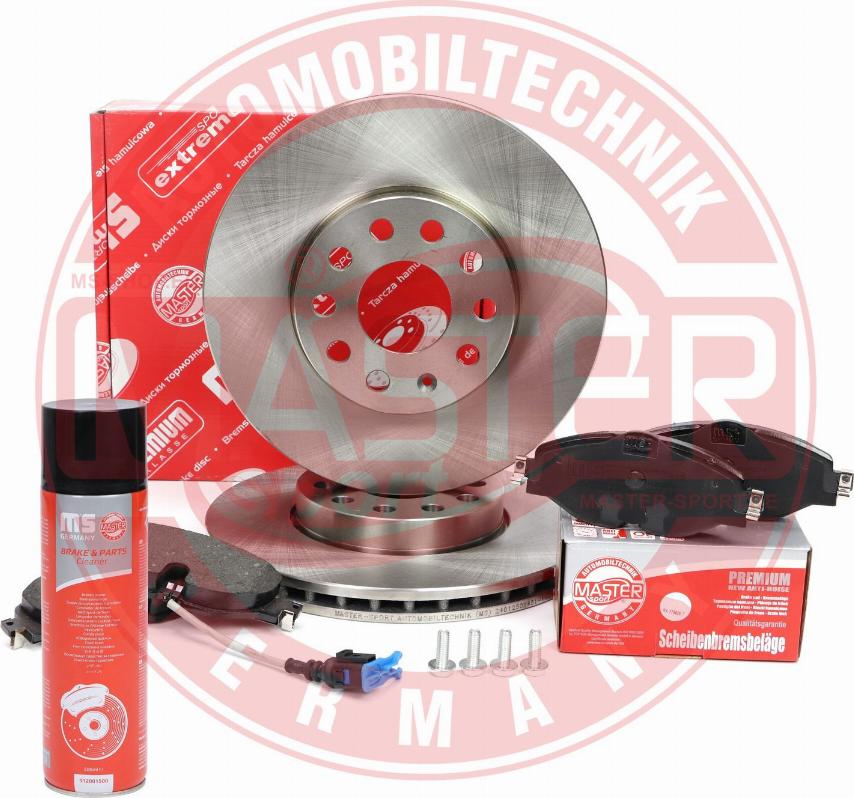 MASTER-SPORT 202501451P - Комплект гальм, дисковий гальмівний механізм autozip.com.ua
