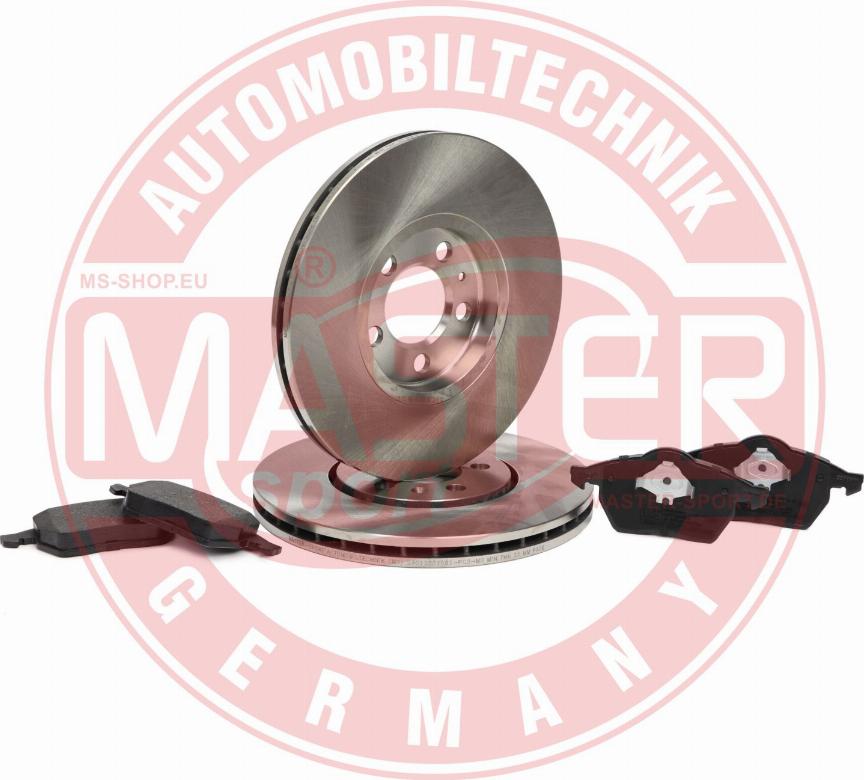 MASTER-SPORT 202501080 - Комплект гальм, дисковий гальмівний механізм autozip.com.ua
