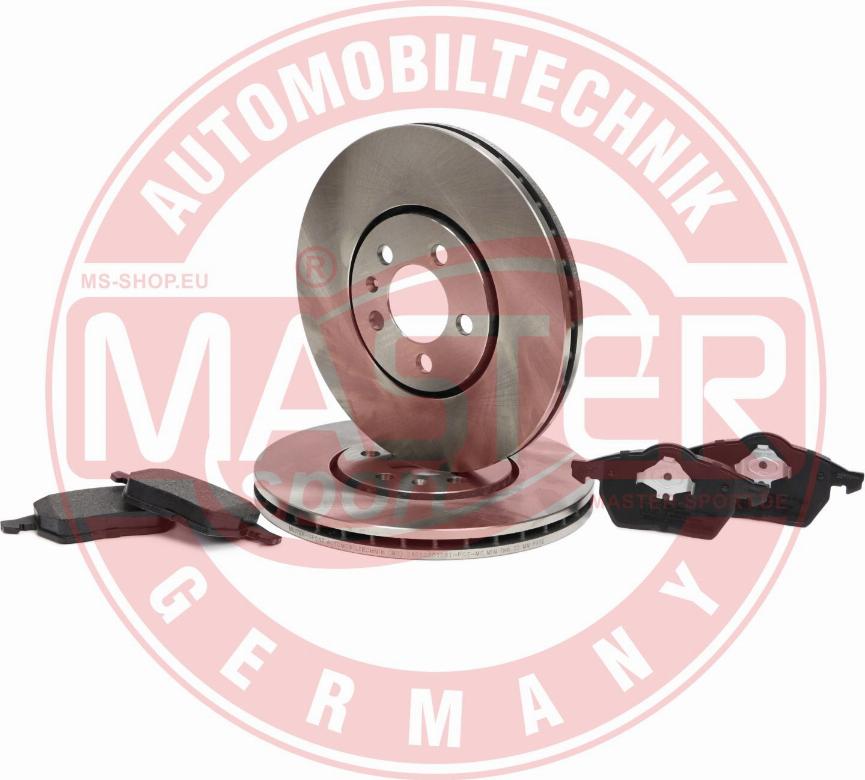MASTER-SPORT 202501080 - Комплект гальм, дисковий гальмівний механізм autozip.com.ua