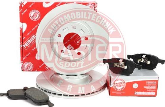 MASTER-SPORT 202501700 - Комплект гальм, дисковий гальмівний механізм autozip.com.ua