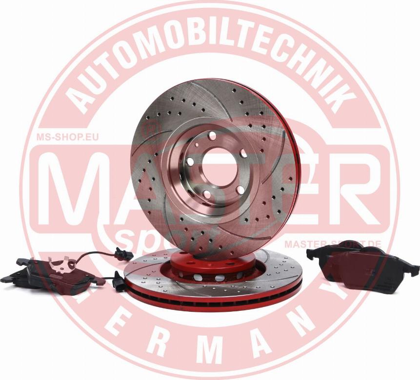 MASTER-SPORT 202521370 - Комплект гальм, дисковий гальмівний механізм autozip.com.ua