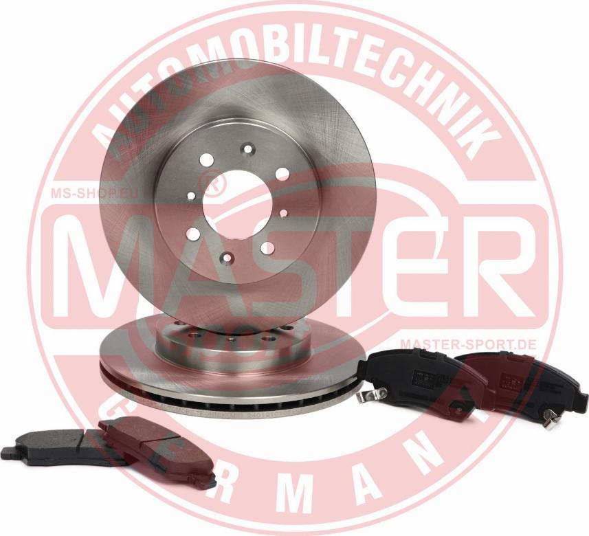 MASTER-SPORT 202151052 - Комплект гальм, дисковий гальмівний механізм autozip.com.ua