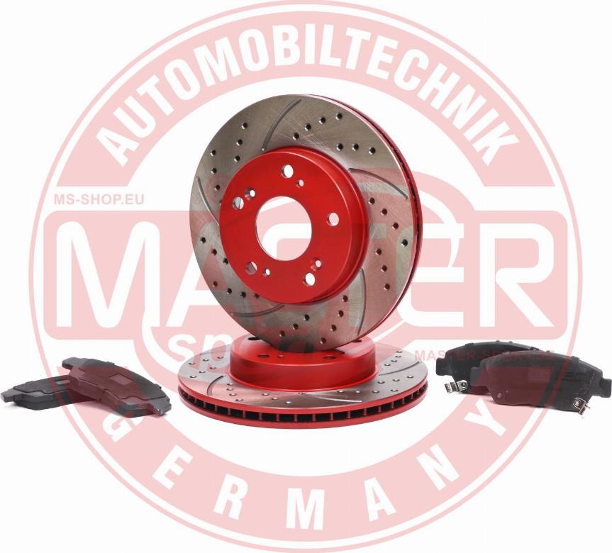 MASTER-SPORT 202127020 - Комплект гальм, дисковий гальмівний механізм autozip.com.ua