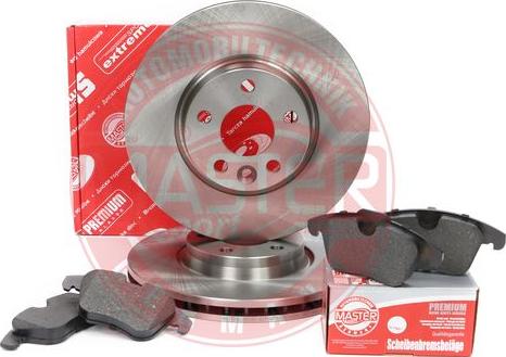 MASTER-SPORT 202801540 - Комплект гальм, дисковий гальмівний механізм autozip.com.ua