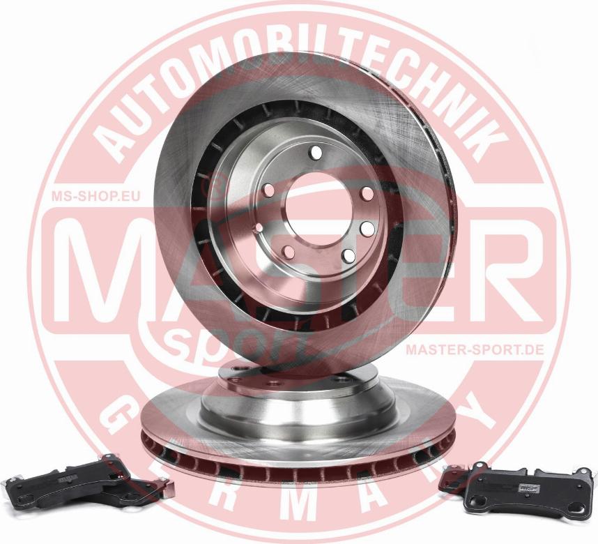 MASTER-SPORT 202801690 - Комплект гальм, дисковий гальмівний механізм autozip.com.ua