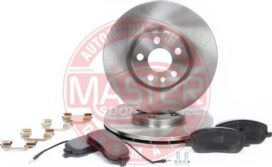 MASTER-SPORT 202801360 - Комплект гальм, дисковий гальмівний механізм autozip.com.ua