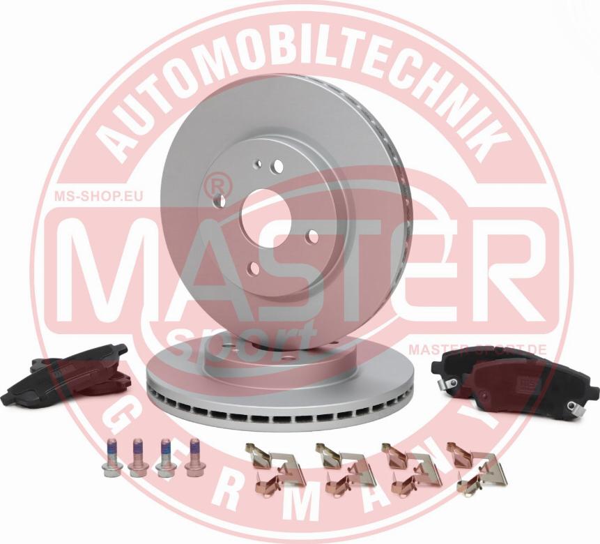 MASTER-SPORT 202301120 - Комплект гальм, дисковий гальмівний механізм autozip.com.ua