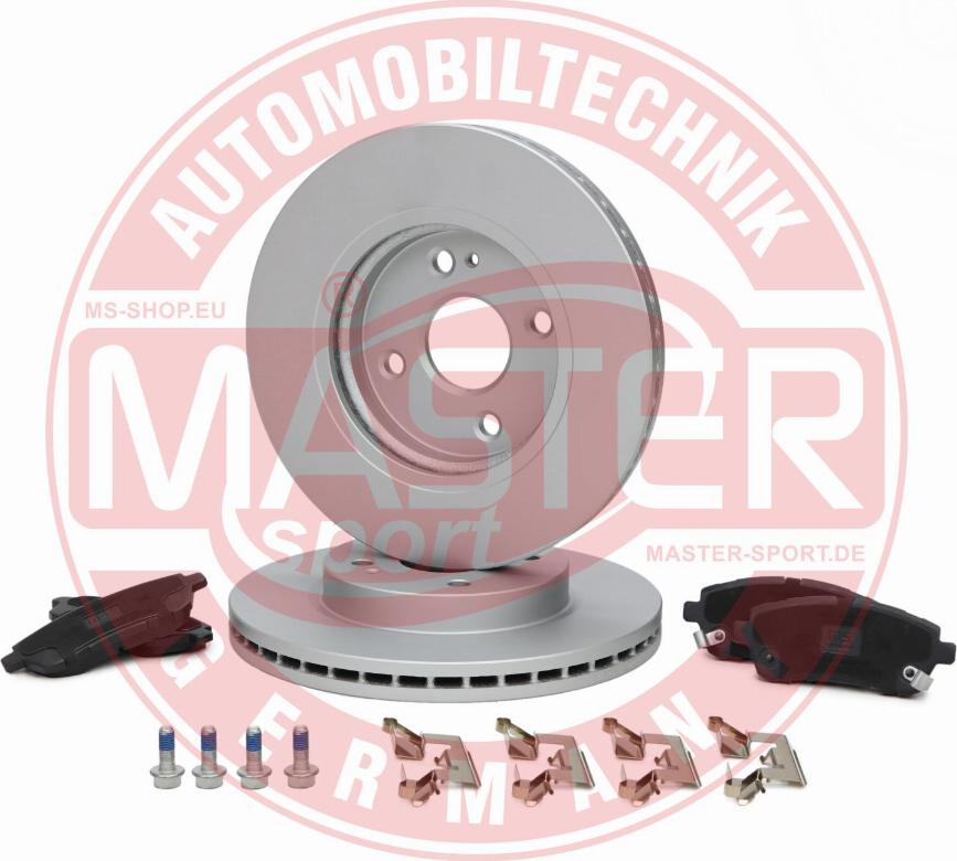MASTER-SPORT 202301120 - Комплект гальм, дисковий гальмівний механізм autozip.com.ua