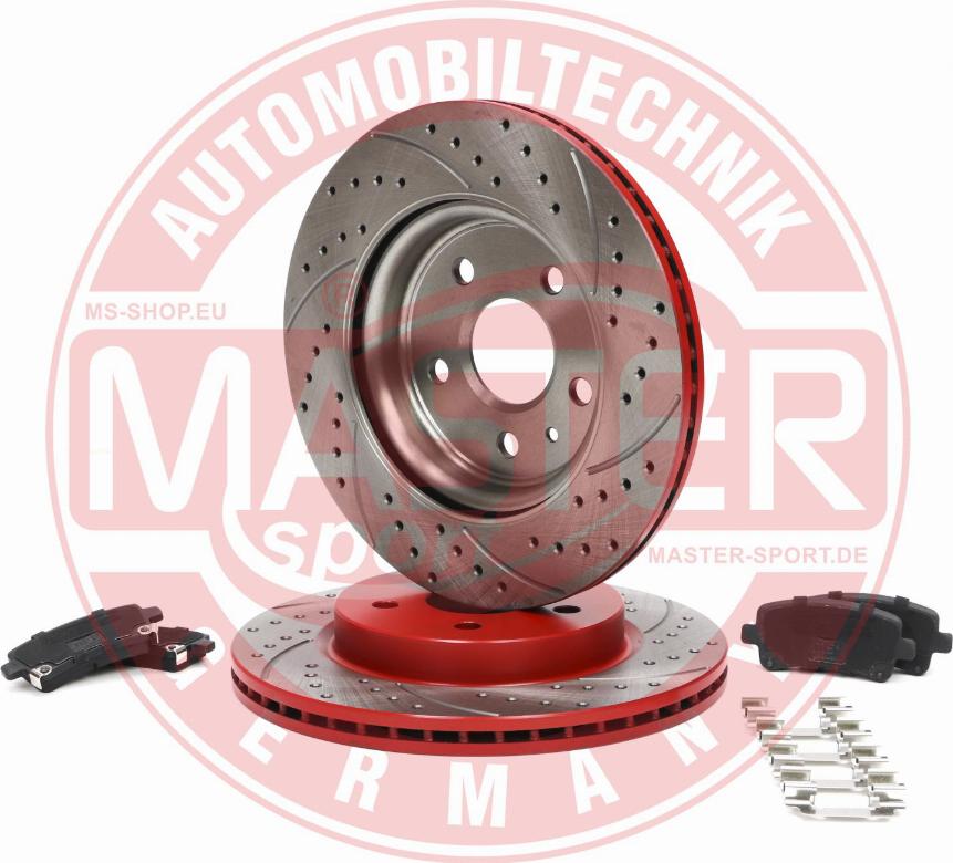 MASTER-SPORT 202321140 - Комплект гальм, дисковий гальмівний механізм autozip.com.ua