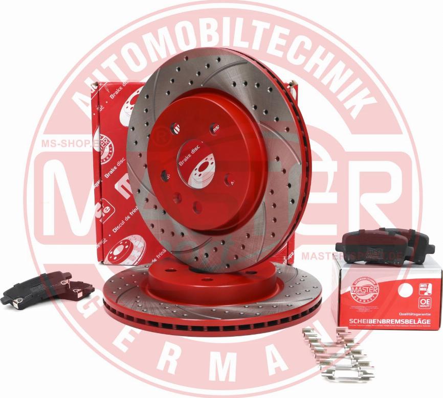 MASTER-SPORT 202321140 - Комплект гальм, дисковий гальмівний механізм autozip.com.ua