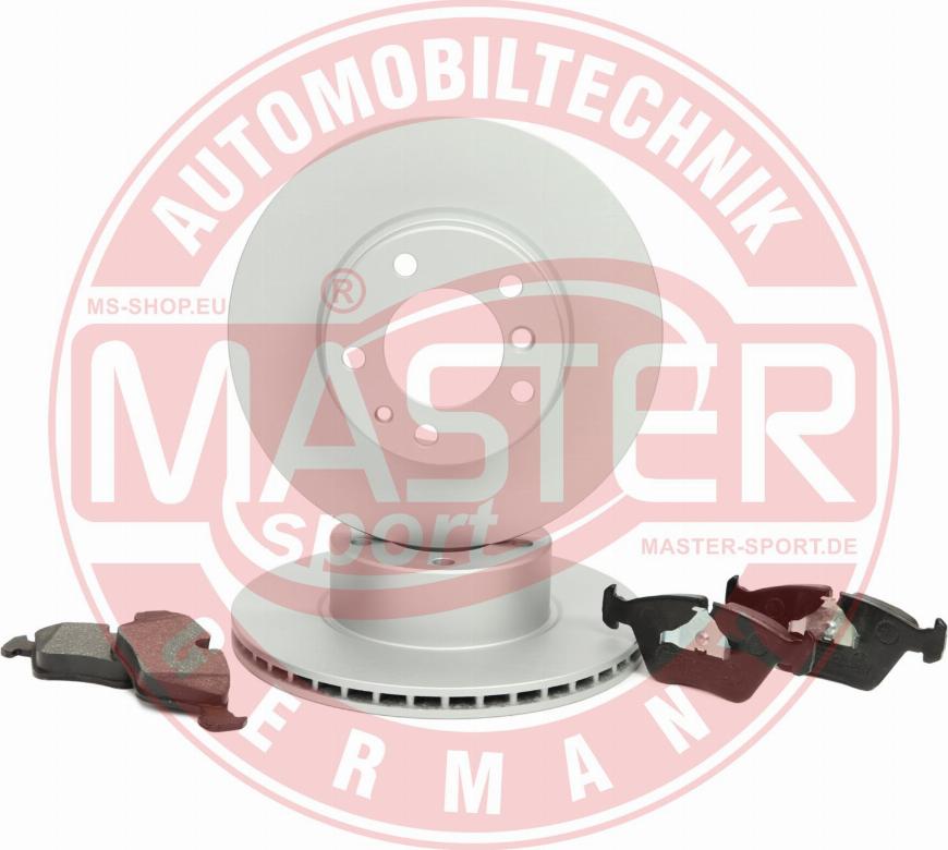 MASTER-SPORT 202201030 - Комплект гальм, дисковий гальмівний механізм autozip.com.ua