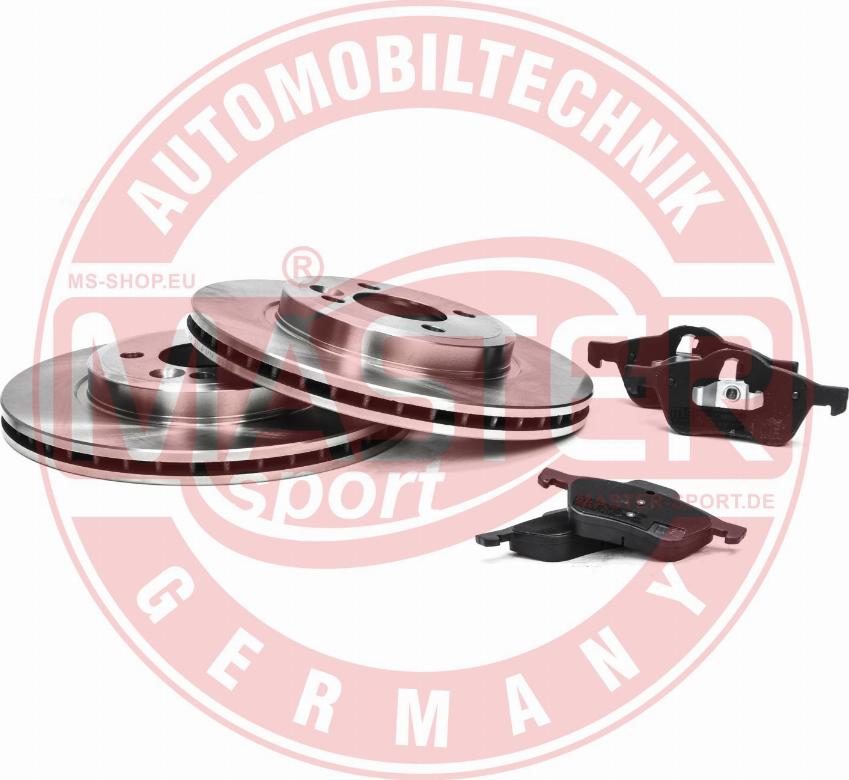 MASTER-SPORT 202202040 - Комплект гальм, дисковий гальмівний механізм autozip.com.ua