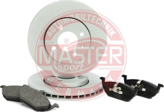 MASTER-SPORT 202202810 - Комплект гальм, дисковий гальмівний механізм autozip.com.ua