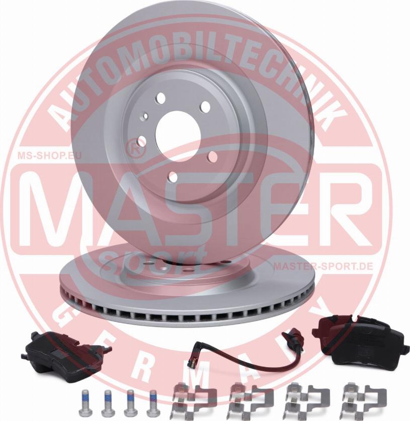 MASTER-SPORT 202202731 - Комплект гальм, дисковий гальмівний механізм autozip.com.ua