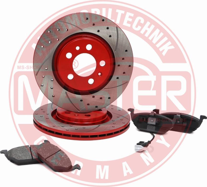 MASTER-SPORT 202221500 - Комплект гальм, дисковий гальмівний механізм autozip.com.ua