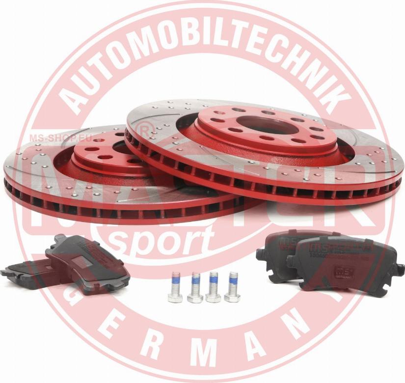 MASTER-SPORT 202222200 - Комплект гальм, дисковий гальмівний механізм autozip.com.ua