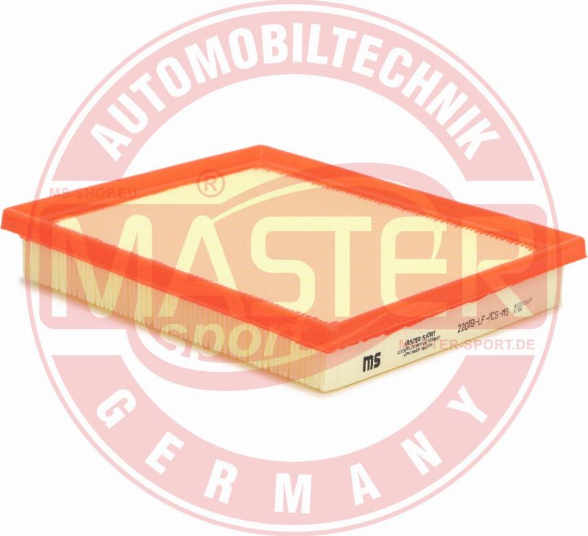 MASTER-SPORT 22009-LF-PCS-MS - Повітряний фільтр autozip.com.ua