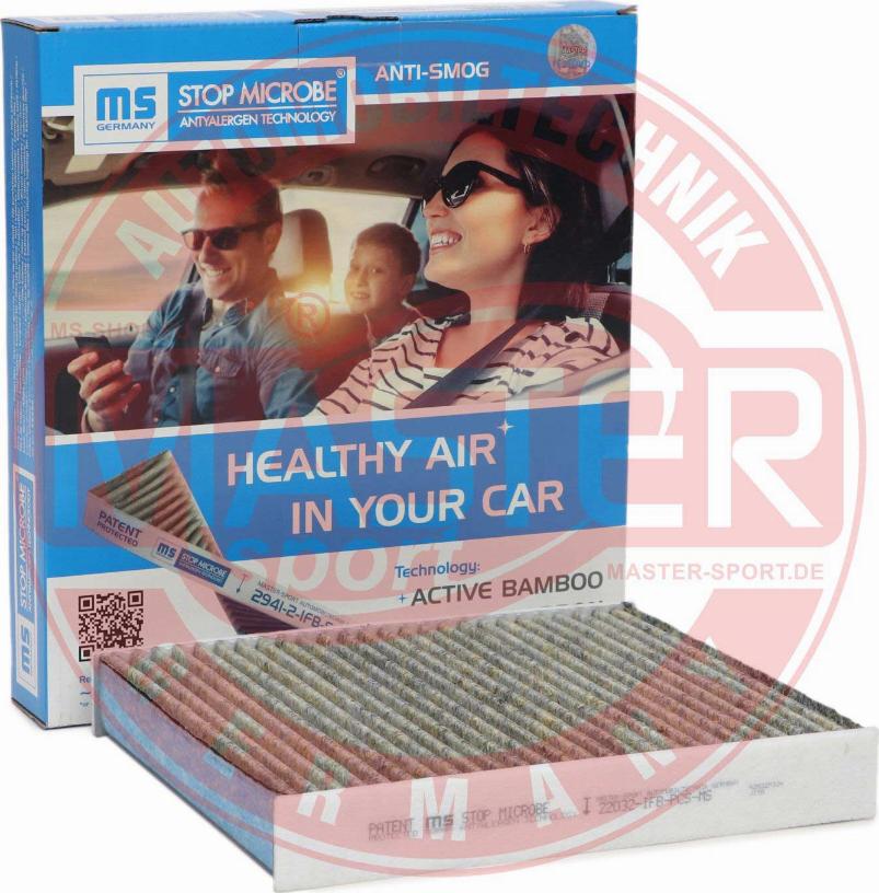 MASTER-SPORT 22032-IFB-PCS-MS - Фільтр, повітря у внутрішній простір autozip.com.ua