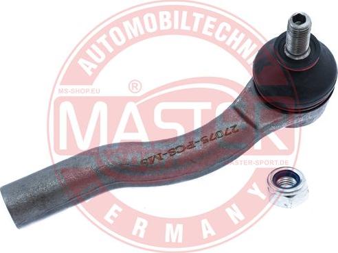MASTER-SPORT 27075-PCS-MS - Наконечник рульової тяги, кульовий шарнір autozip.com.ua