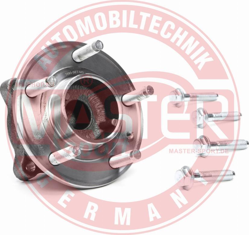 MASTER-SPORT 7493-SET-MS - Комплект підшипника маточини колеса autozip.com.ua