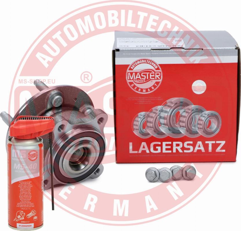 MASTER-SPORT 7492-SET-MSP - Комплект підшипника маточини колеса autozip.com.ua