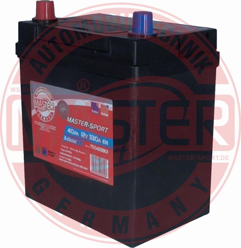 MASTER-SPORT 750403301 - Стартерна акумуляторна батарея, АКБ autozip.com.ua