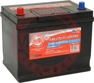 MASTER-SPORT 750705701 - Стартерна акумуляторна батарея, АКБ autozip.com.ua