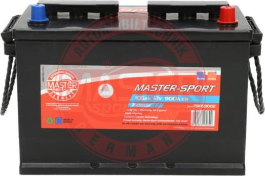 MASTER-SPORT 751059002 - Стартерна акумуляторна батарея, АКБ autozip.com.ua