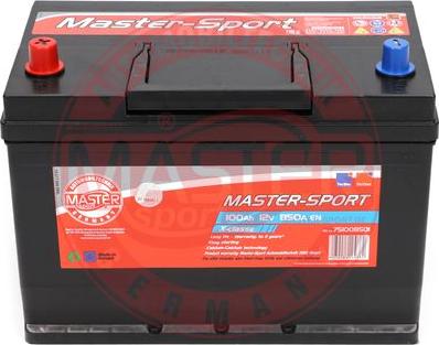 MASTER-SPORT 751008501 - Стартерна акумуляторна батарея, АКБ autozip.com.ua