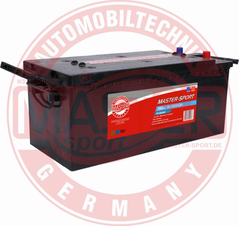 MASTER-SPORT 761901200 - Стартерна акумуляторна батарея, АКБ autozip.com.ua