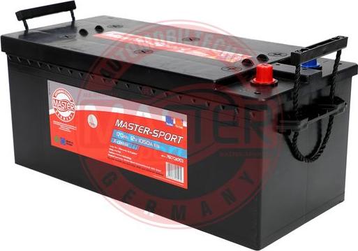 MASTER-SPORT 761701050 - Стартерна акумуляторна батарея, АКБ autozip.com.ua
