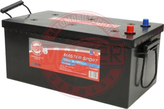 MASTER-SPORT 762301353 - Стартерна акумуляторна батарея, АКБ autozip.com.ua