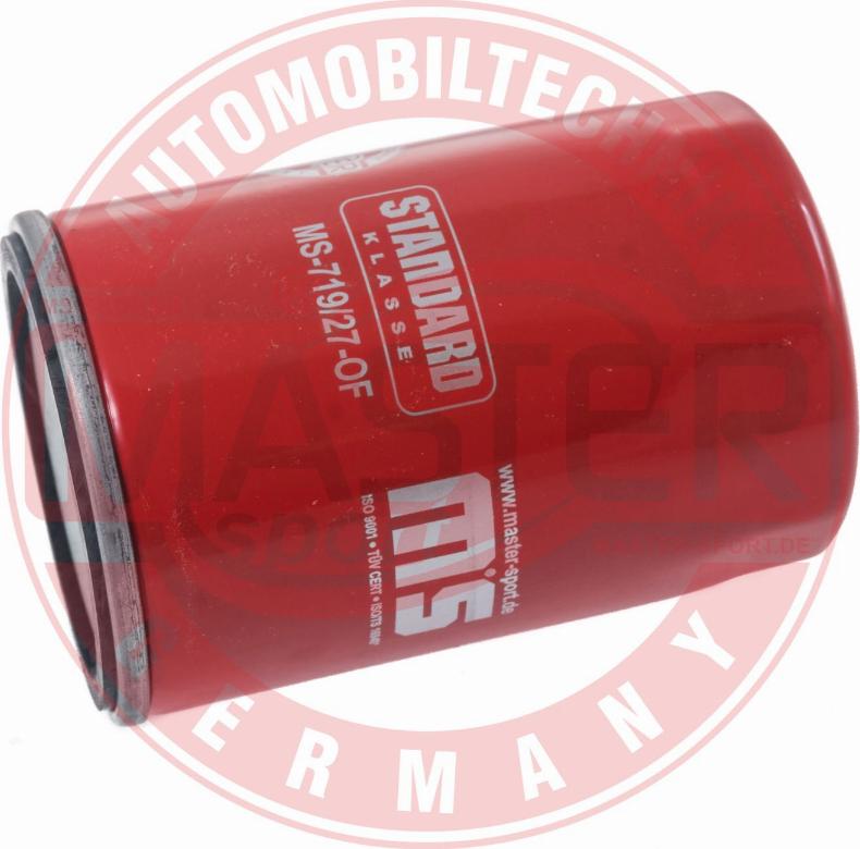 MASTER-SPORT 719/27-OF-PCS-MS - Масляний фільтр autozip.com.ua