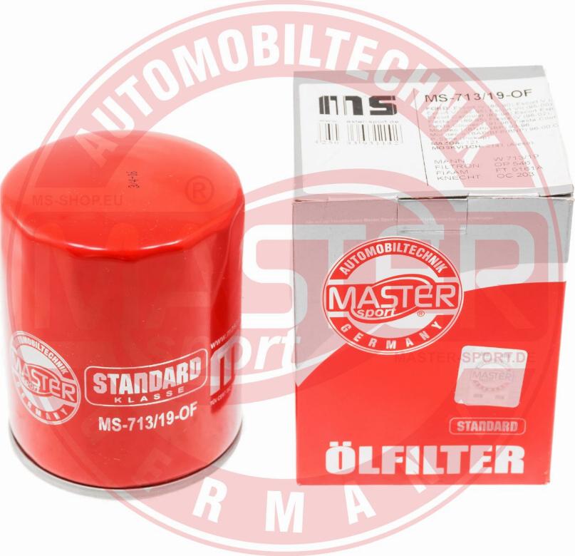 MASTER-SPORT 713/19-OF-PCS-MS - Масляний фільтр autozip.com.ua