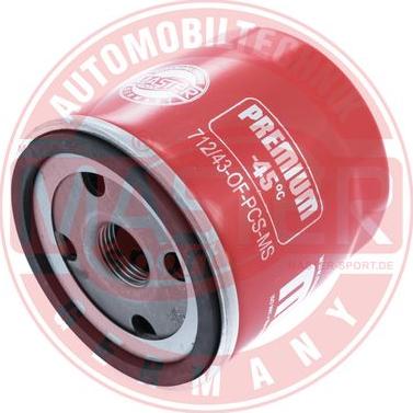 MASTER-SPORT 712/43-OF-PCS-MS - Масляний фільтр autozip.com.ua