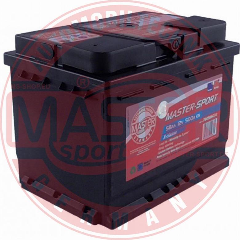 MASTER-SPORT 780585002 - Стартерна акумуляторна батарея, АКБ autozip.com.ua