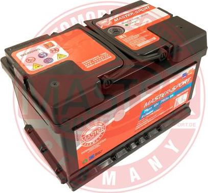MASTER-SPORT 780757502 - Стартерна акумуляторна батарея, АКБ autozip.com.ua