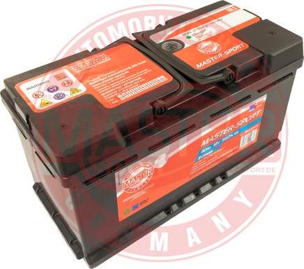 MASTER-SPORT 781109502 - Стартерна акумуляторна батарея, АКБ autozip.com.ua