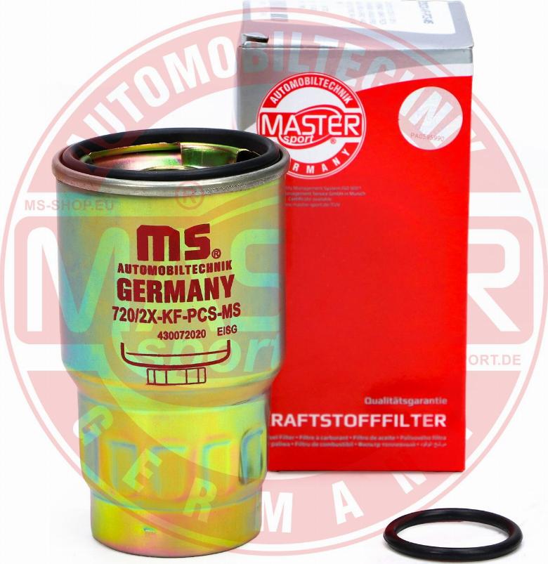 MASTER-SPORT 720/2X-KF-PCS-MS - Паливний фільтр autozip.com.ua