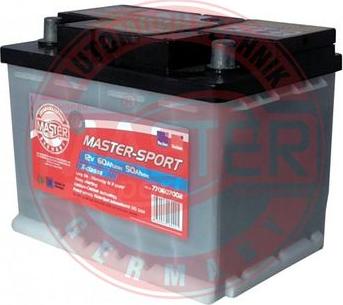 MASTER-SPORT 770607002 - Стартерна акумуляторна батарея, АКБ autozip.com.ua