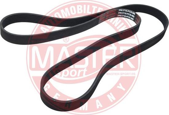 MASTER-SPORT 7PK1715-PCS-MS - Поліклиновий ремінь autozip.com.ua