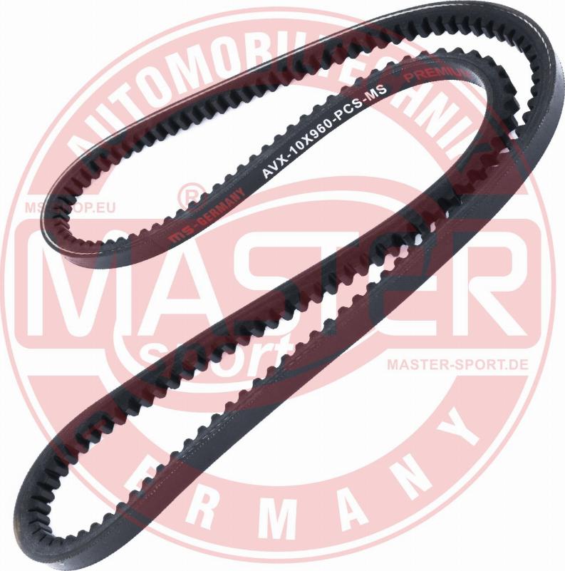 MASTER-SPORT AVX-10X960-PCS-MS - Клиновий ремінь autozip.com.ua