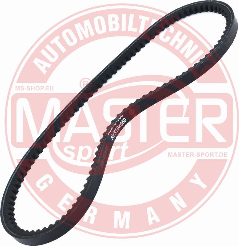 MASTER-SPORT AVX-10X650-PCS-MS - Клиновий ремінь autozip.com.ua