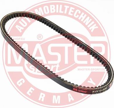 MASTER-SPORT AVX-10X600-PCS-MS - Клиновий ремінь autozip.com.ua